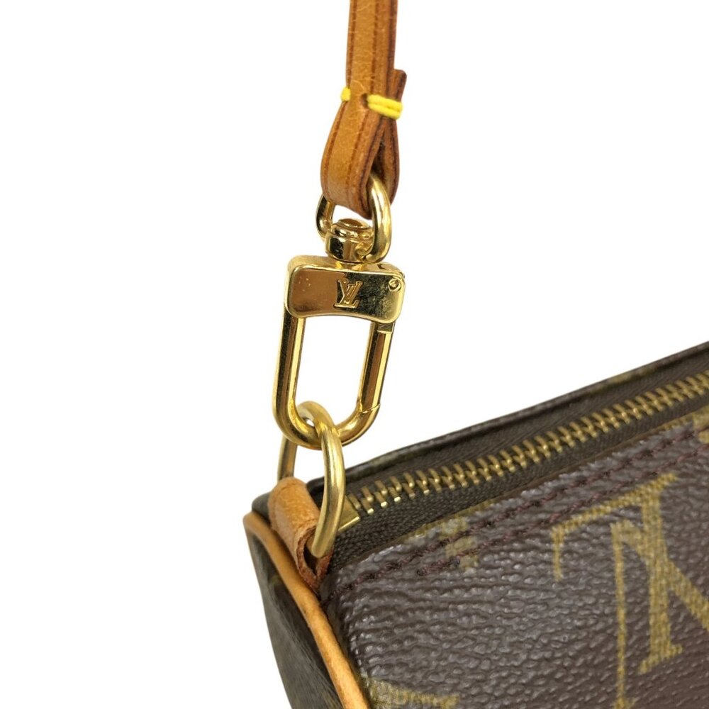 Authentic Louis Vuitton Papillon Attached Monogram Pouch/Handbag jp380-122725 - Picture 10 of 16